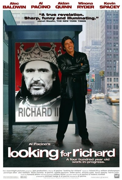 Poster for the movie Looking for Richard