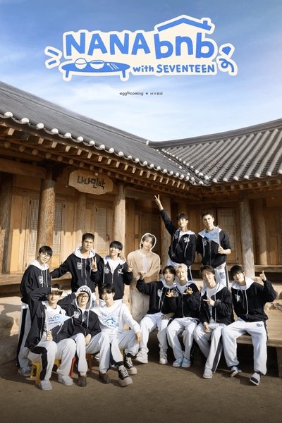 poster for NANA bnb with SEVENTEEN