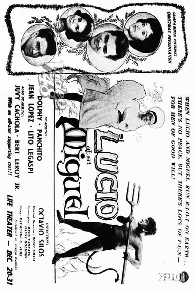 Poster do Filme Si Lucio at si Miguel
