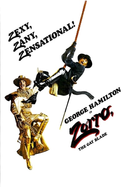 Poster for the movie Zorro, The Gay Blade