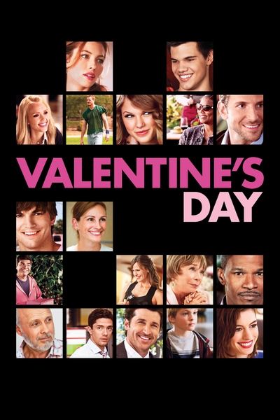 Poster for the movie Valentine's Day