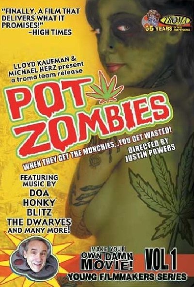 Poster for the movie Pot Zombies
