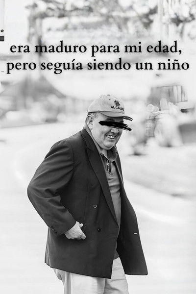 Poster do Filme era maduro para mi edad, pero seguía siendo un niño