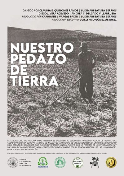 movie poster for Nuestro Pedazo de Tierra