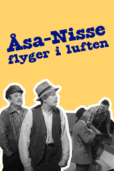Åsa-Nisse flyger i luften