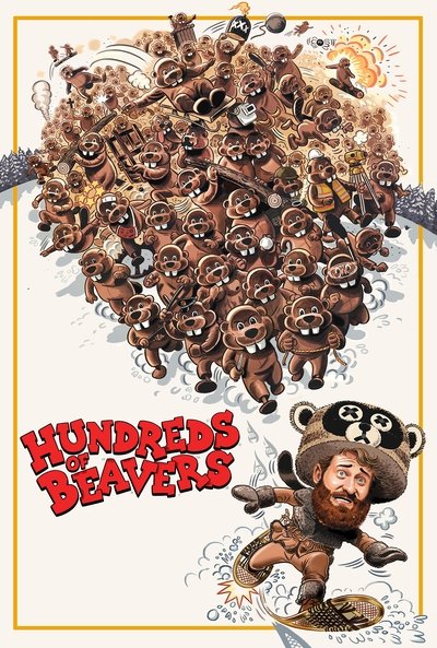 Poster for the movie Hundreds of Beavers