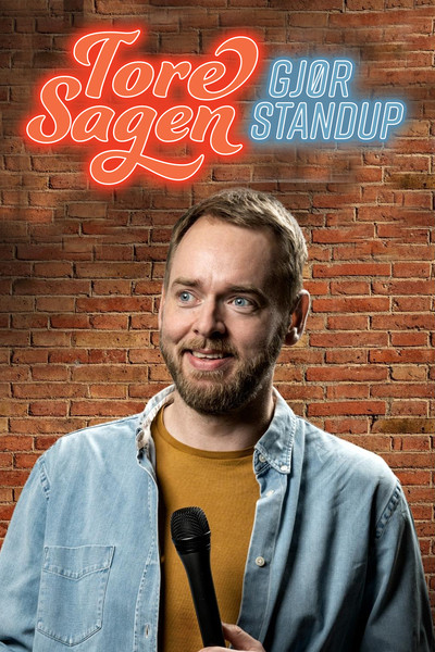 movie poster for Tore Sagen gjør standup
