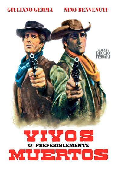 poster Vivos o preferiblemente muertos