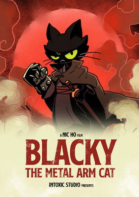 movie poster for Blacky the Metal Arm Cat