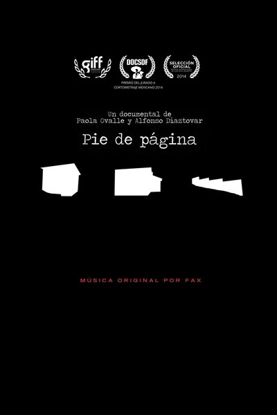 Poster for the movie Pie de página
