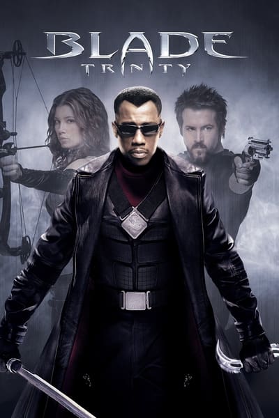 Poster for the movie Blade: Trinity