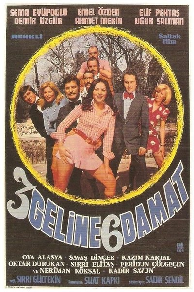 Watch!(1975) Üç Gelin Altı Damat Full Movie Online -123Movies