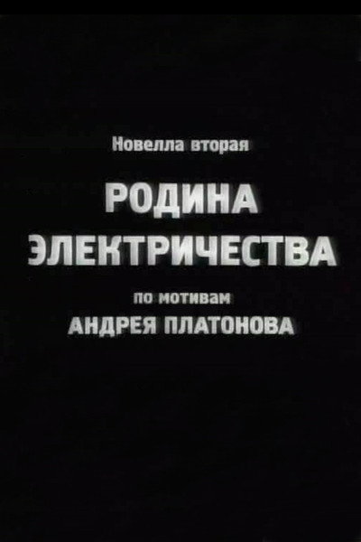 Poster do Filme Родина электричества