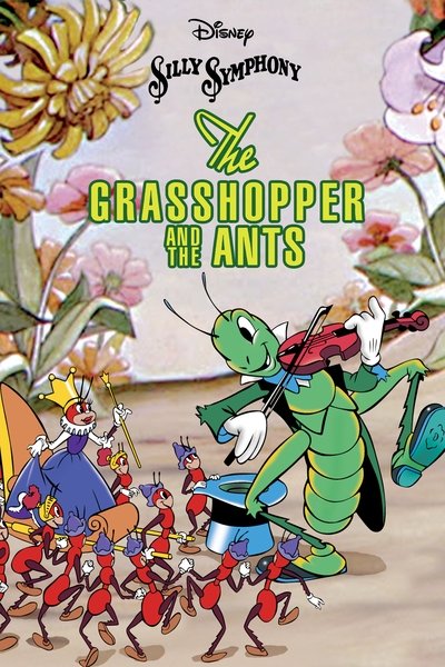 Poster for the movie The Grasshopper and the Ants
