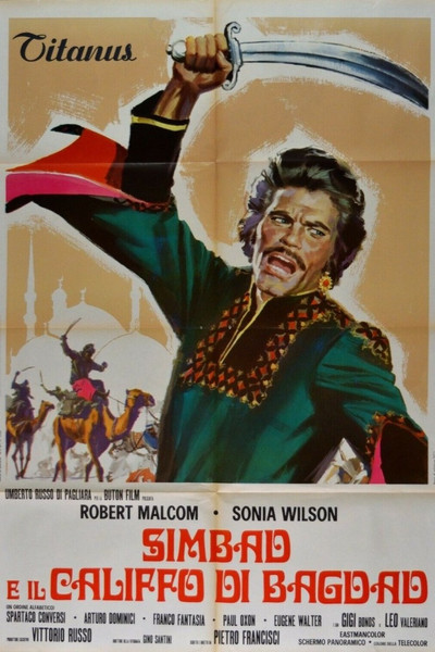 movie poster for Sinbad and the Calif of Bagdad