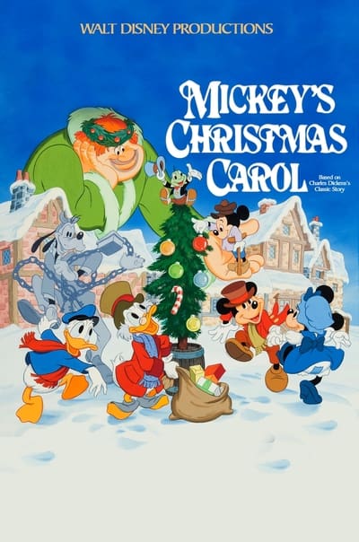 Poster for Mickey's Christmas Carol