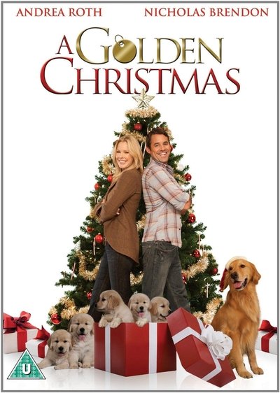 Poster for the movie A Golden Christmas