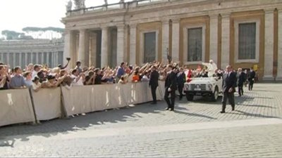 The white car