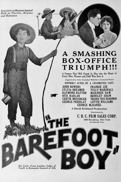 movie poster for The Barefoot Boy