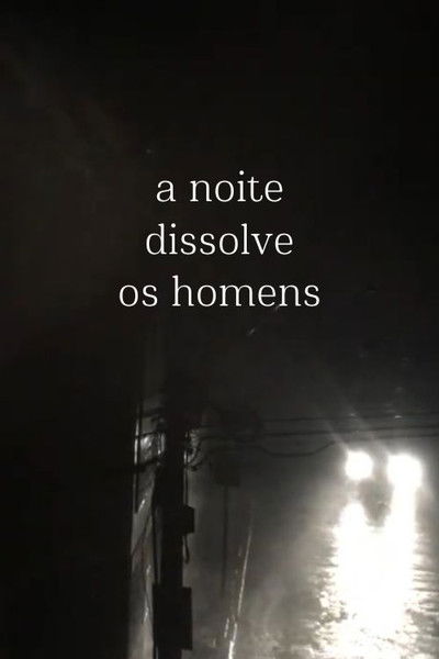 Poster do Filme A Noite Dissolve os Homens