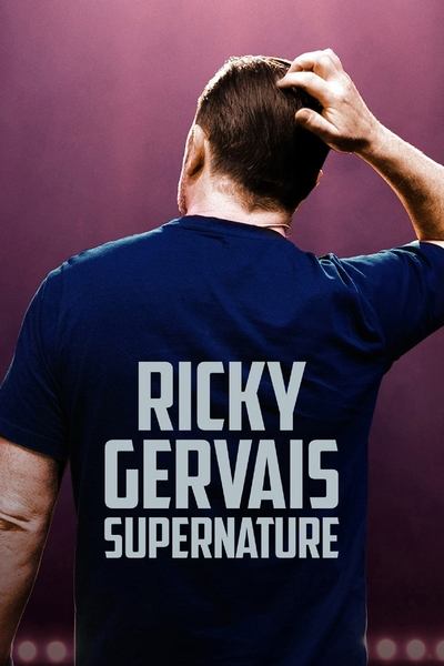 Poster for the movie Ricky Gervais: SuperNature