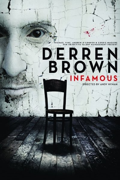 Poster for the movie Derren Brown: Infamous