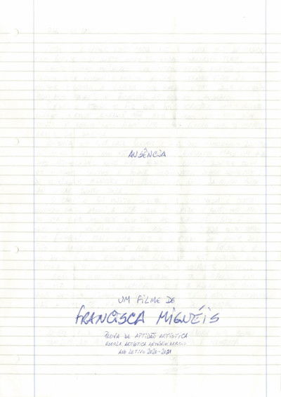 Poster do Filme Ausência