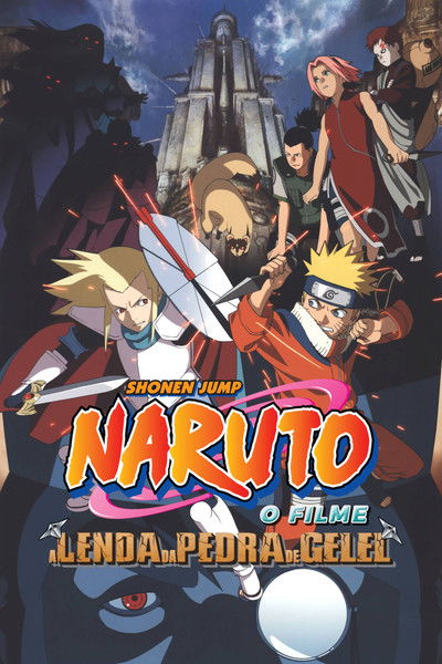 Poster do Filme Naruto: A Lenda da Pedra de Gelel