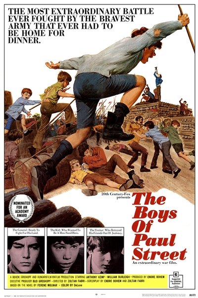 Poster for the movie The Boys of Paul Street