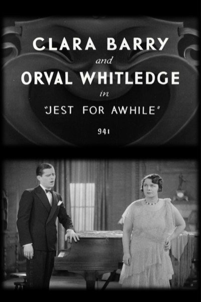 Clara Barry and Orval Whitledge in 'Jest for a While'