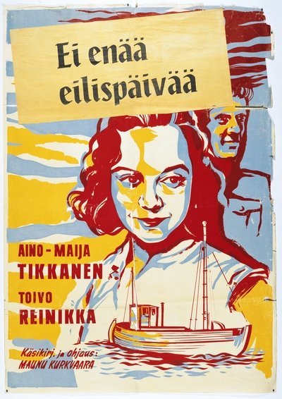 Poster do Filme Ei enää eilispäivää