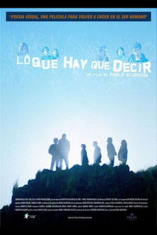 Poster do Filme Lo que hay que decir