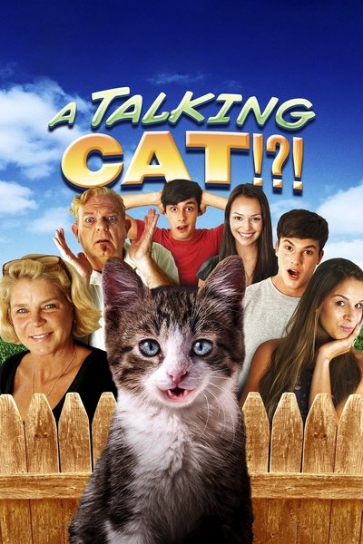 Poster for the movie A Talking Cat!?!
