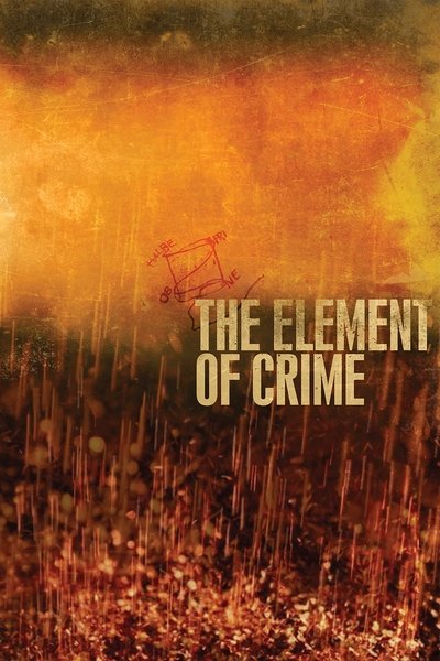 Poster for the movie The Element of Crime