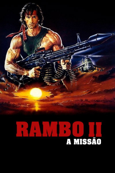 Poster do Filme Rambo II - A Missão