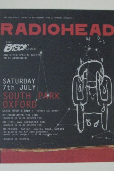 Radiohead - Live at South Park, Oxford (July 2001)