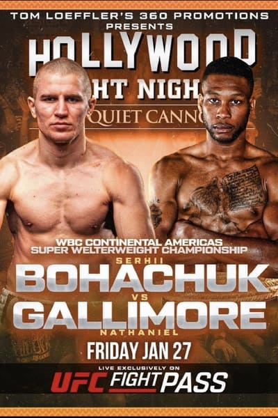 Serhii Bohachuk vs. Nathaniel Gallimore