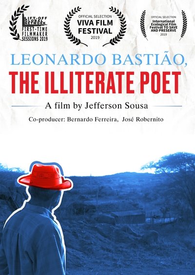 Poster for the movie Leonardo Bastião, The Illiterate Poet