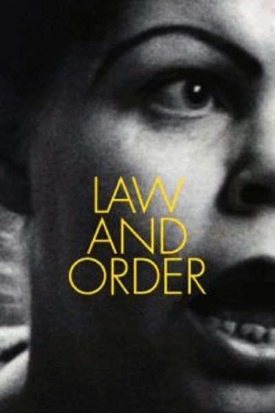 Poster for the movie Law and Order