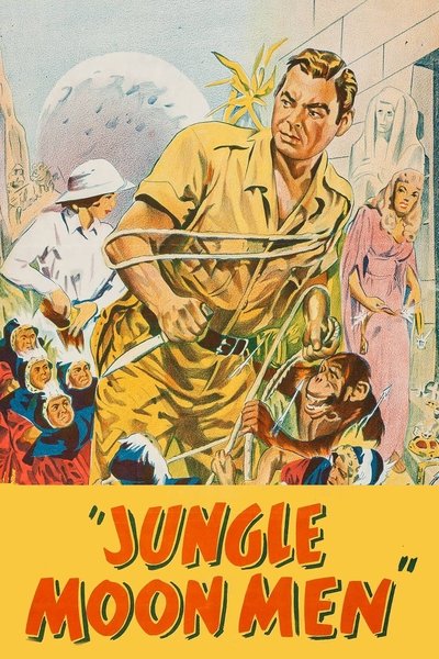 Poster for the movie Jungle Moon Men