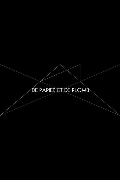 Poster do Filme De papier et de plomb