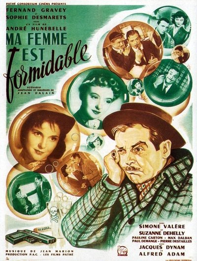 Poster for the movie My Wife Is Formidable