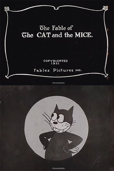 movie poster for The Fable of the Cat and the Mice