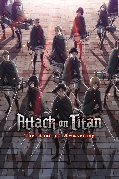 Poster for the movie Attack on Titan: The Roar of Awakening