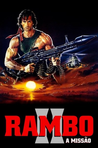 Poster do Filme Rambo II - A Missão