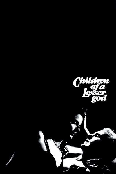 Poster for the movie Children of a Lesser God