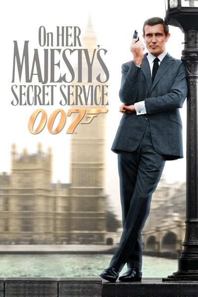 Poster for the movie On Her Majesty's Secret Service