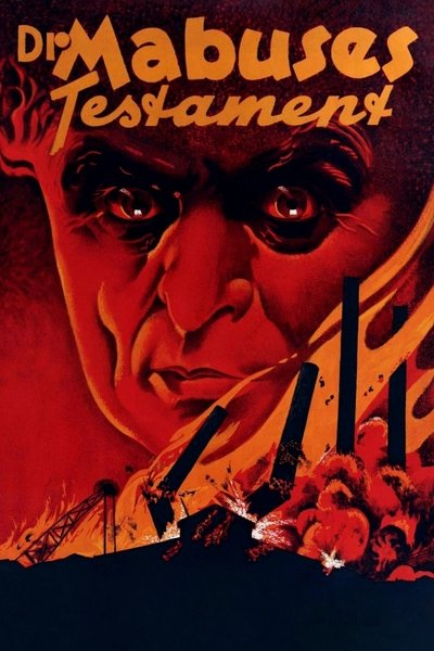 Poster for the movie The Testament of Dr. Mabuse