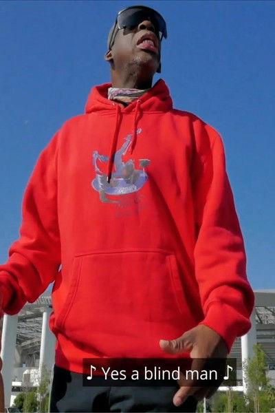 Poster do Filme A Blind Man Stood on the Road and Cried