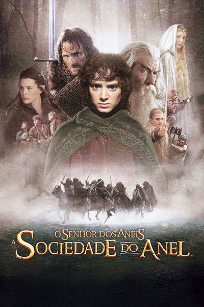 Poster do Filme O Senhor dos Anéis: A Sociedade do Anel